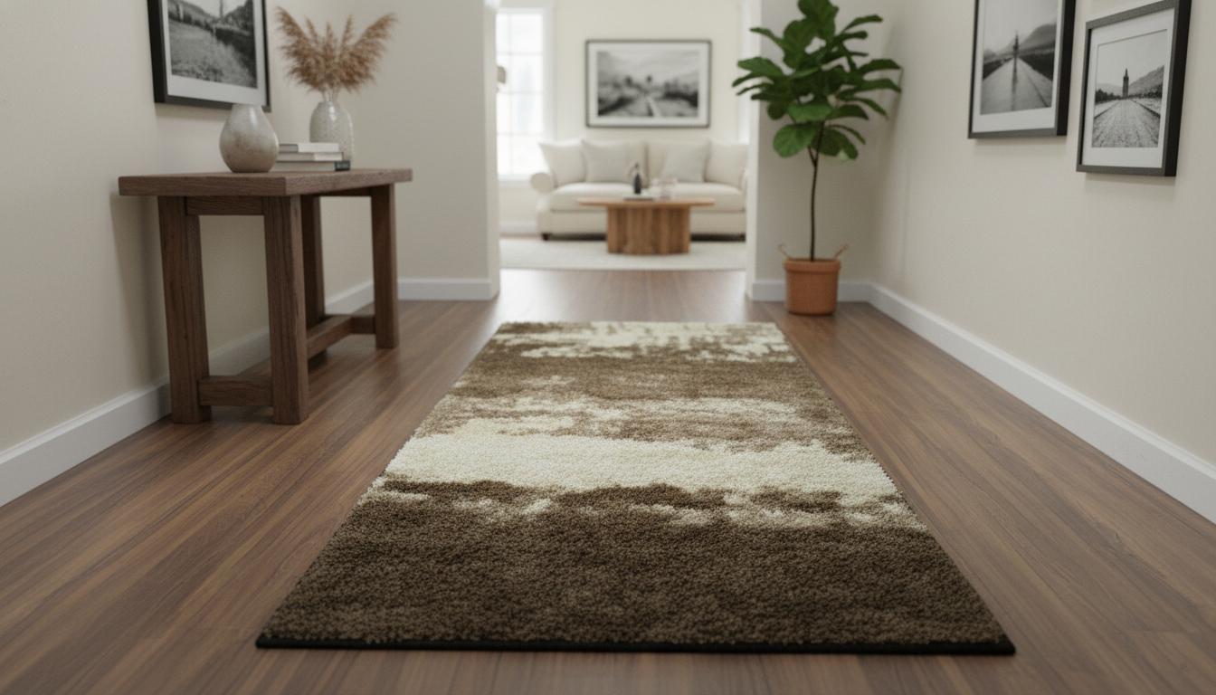 Elegant Soft Weave Carpet Runner - 22" x 57"