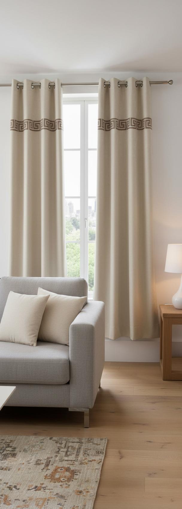 Express Curtain - 9 ft Eyelet Fancy Curtain