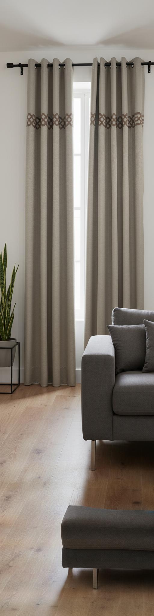 Express Curtain 9 ft - Eyelet Fancy Curtains