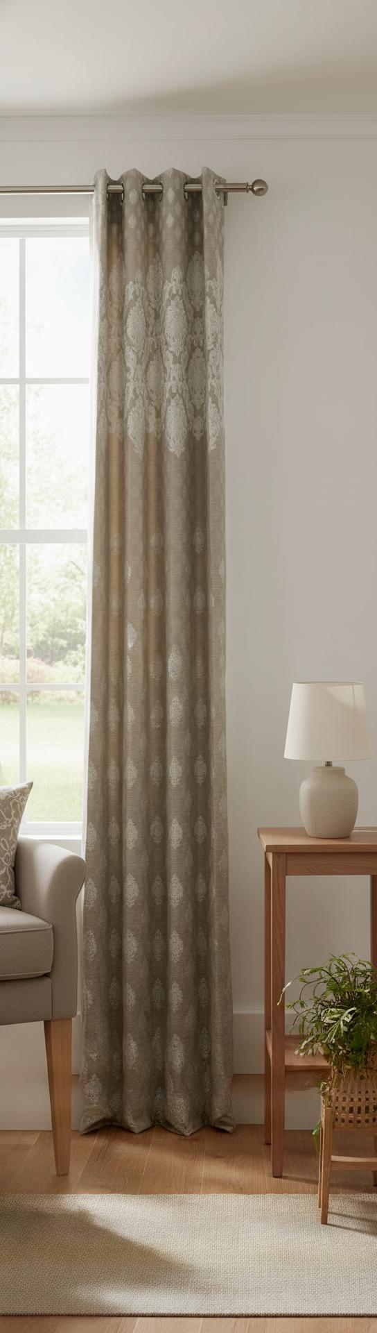 Elegant 9 ft Express Curtains with Eyelet Header