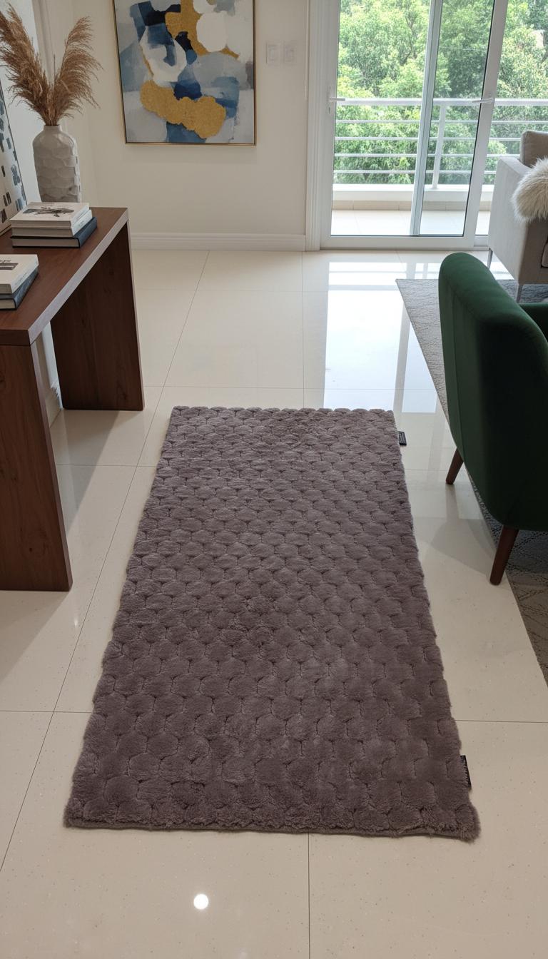 Elegant Soft Weave Carpet Runner - 80 cm x 150 cm