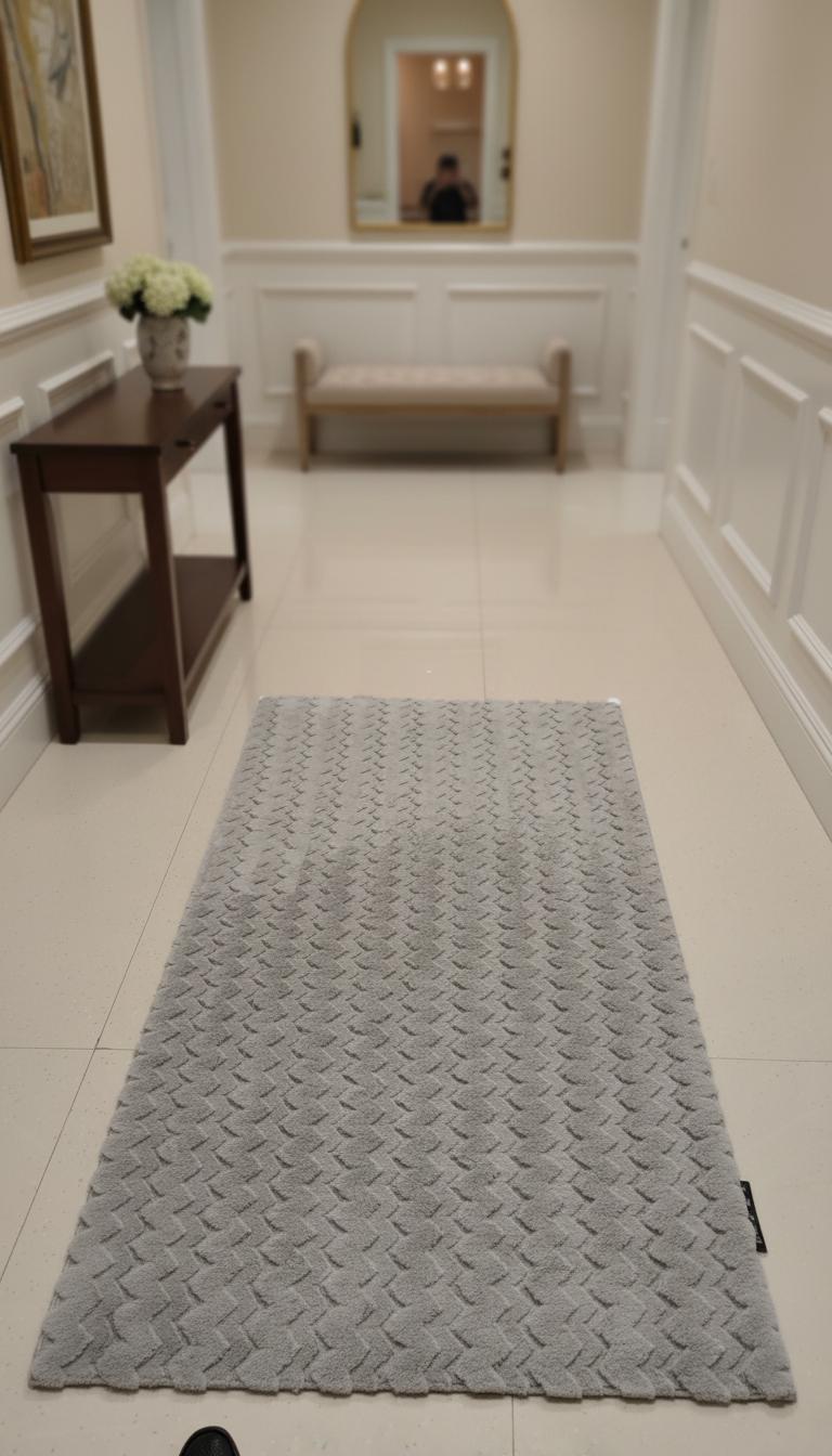Elegant Soft Weave Carpet Runner - 80 cm x 150 cm