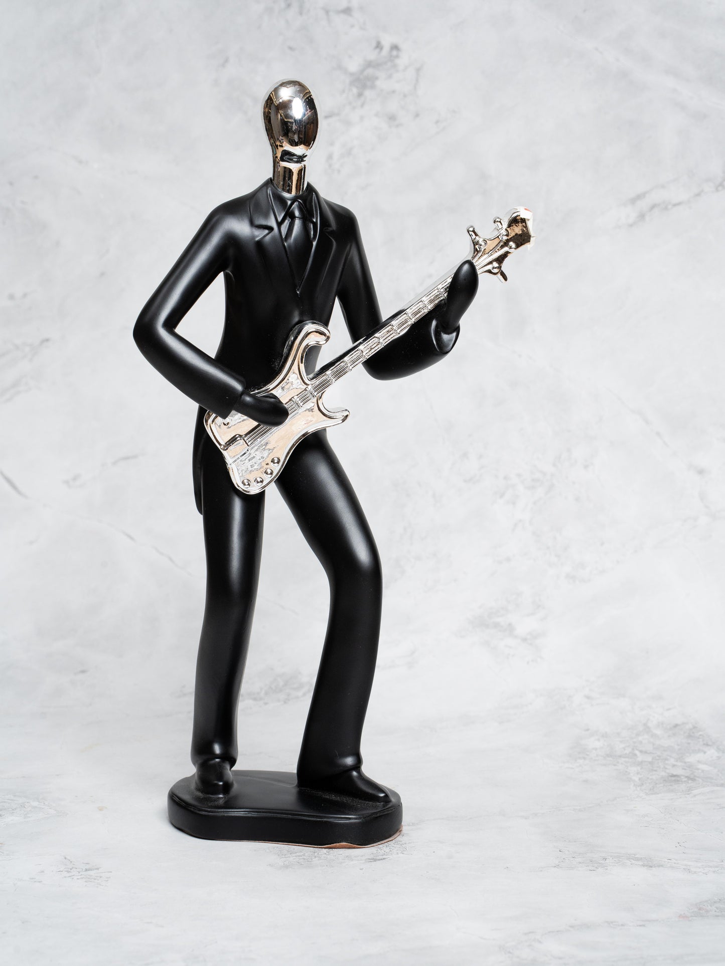 Stylish Guitarist Showpiece Statue