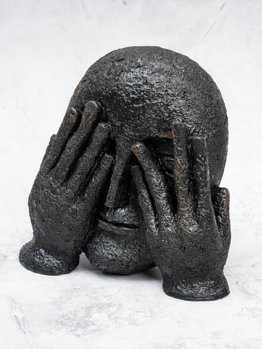 Artistic Polyresin Showpiece - Unique Decorative Sculpture