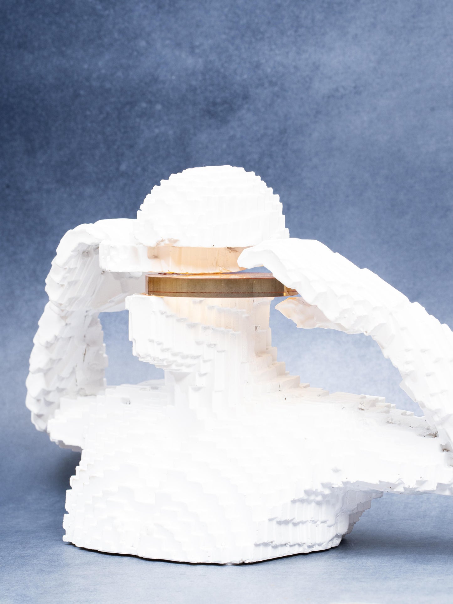 Modern White Showpiece Sculpture