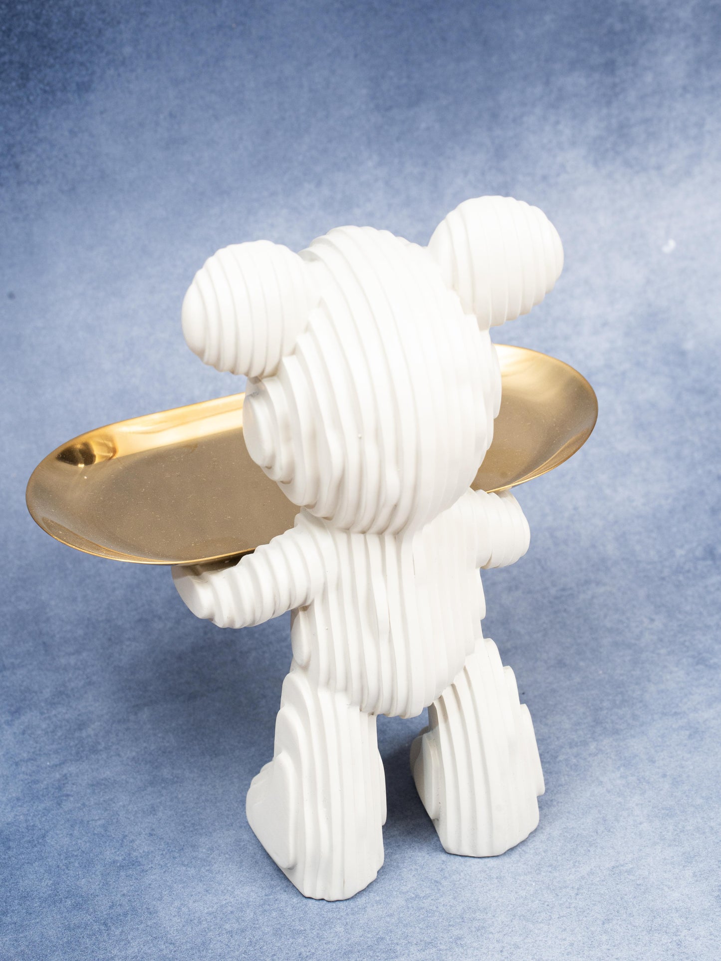 Elegant Teddy Tray Showpiece for Home Decor