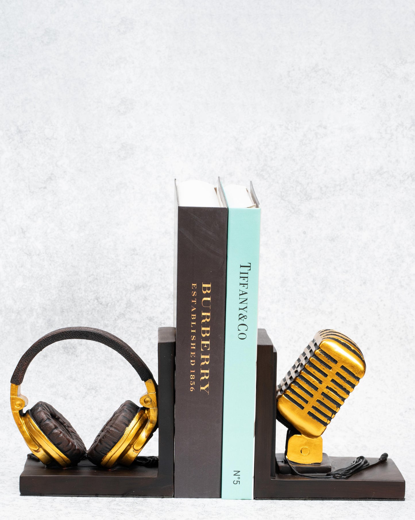 Stylish Musical Bookends for Music Lovers