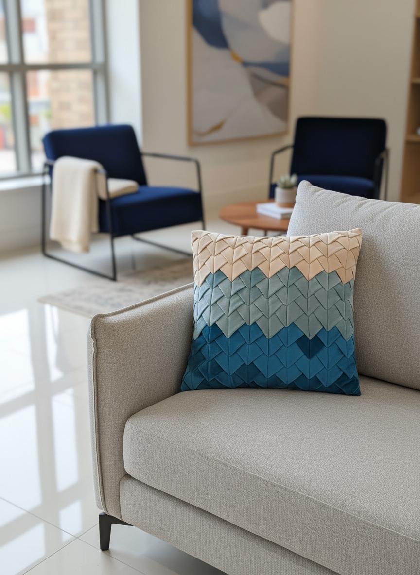 Stylish 16x16 Cushion Cover with Modern Design