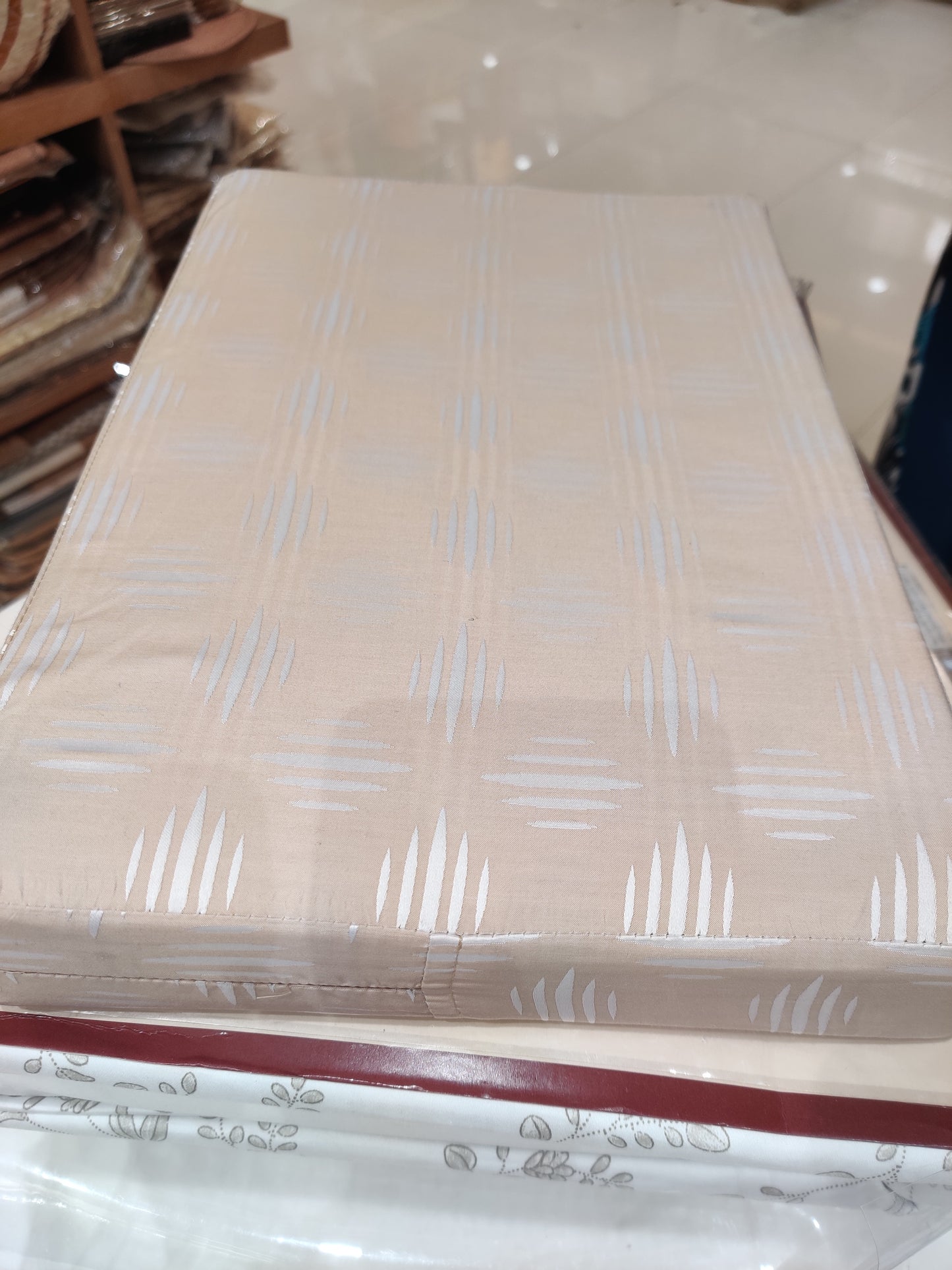 Stylish Double Bedsheet with Elegant Pattern