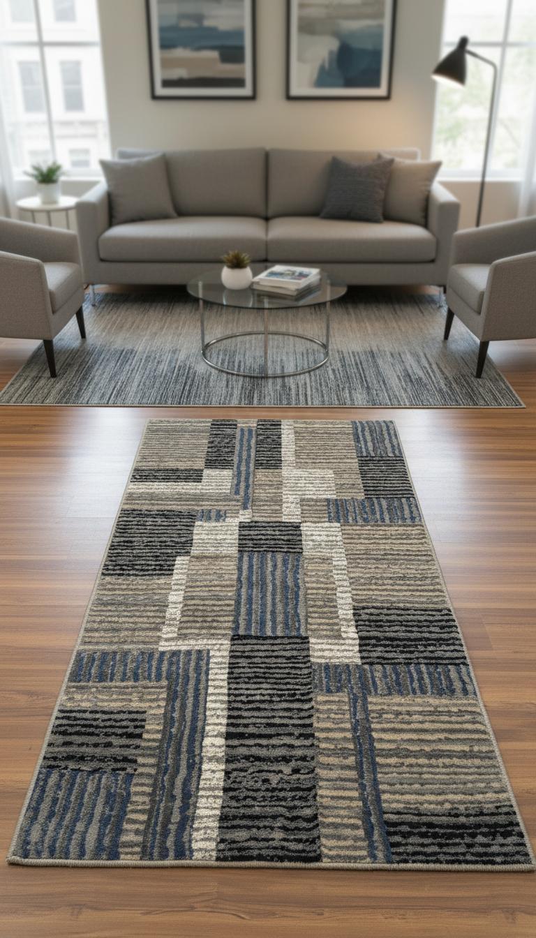 Elegant Soft Weave Carpet Runner – 80 cm x 150 cm