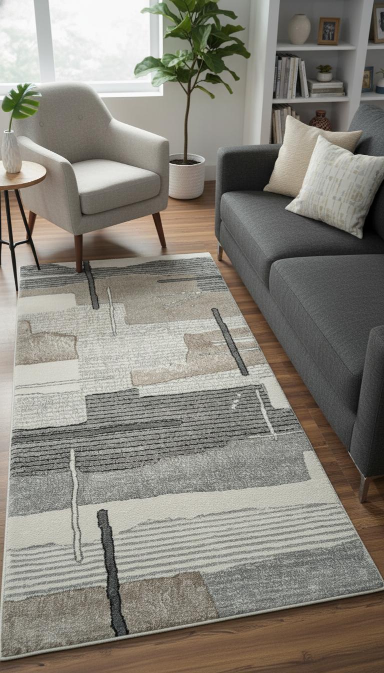 Elegant Soft Weave Carpet Runner - 80 cm x 150 cm