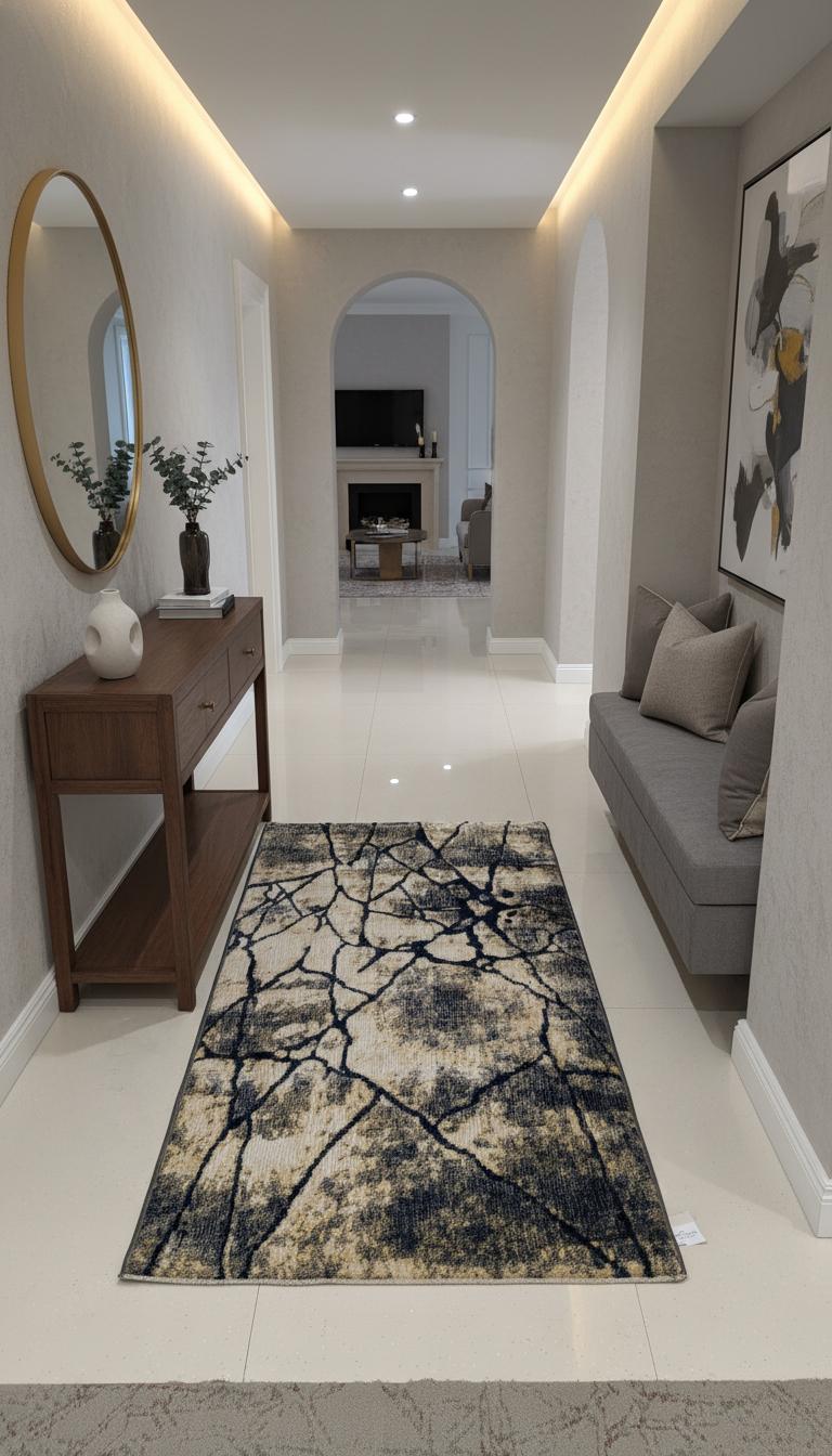 Elegant Soft Weave Carpet Runner - 90 cm x 150 cm