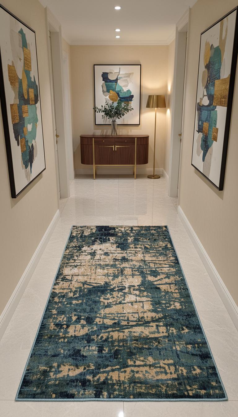 Elegant Soft Weave Carpet Runner - 90 cm x 150 cm