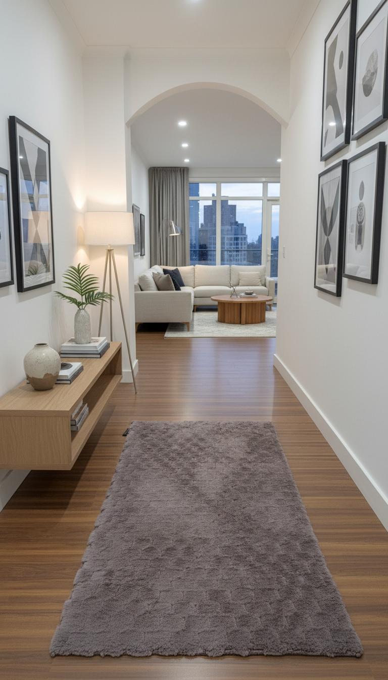 Elegant Soft Weave Carpet Runner - 80 cm x 150 cm