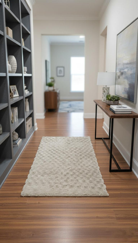 Elegant Soft Weave Carpet Runner - 80 cm x 150 cm