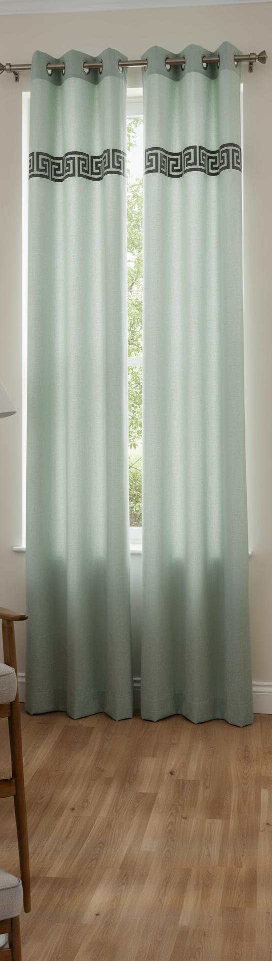 Express Curtain 9 ft - Modern Eyelet Design