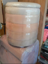 Versatile Laundry Bag and Cushioned Chair