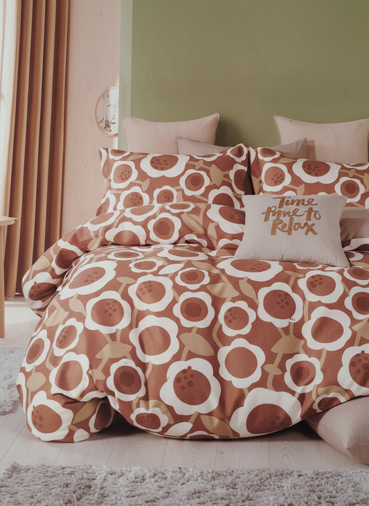 Beautiful Floral Double Bedsheet