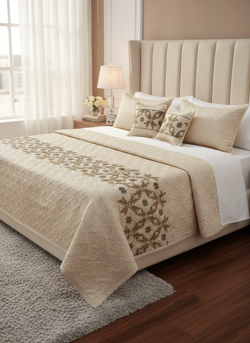 Elegant Wedding Bedding Set