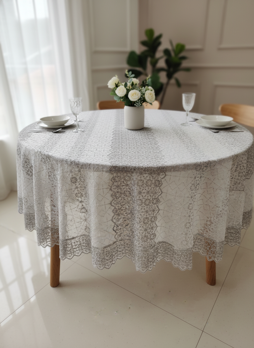 Elegant Lace Table Cloth for Dining