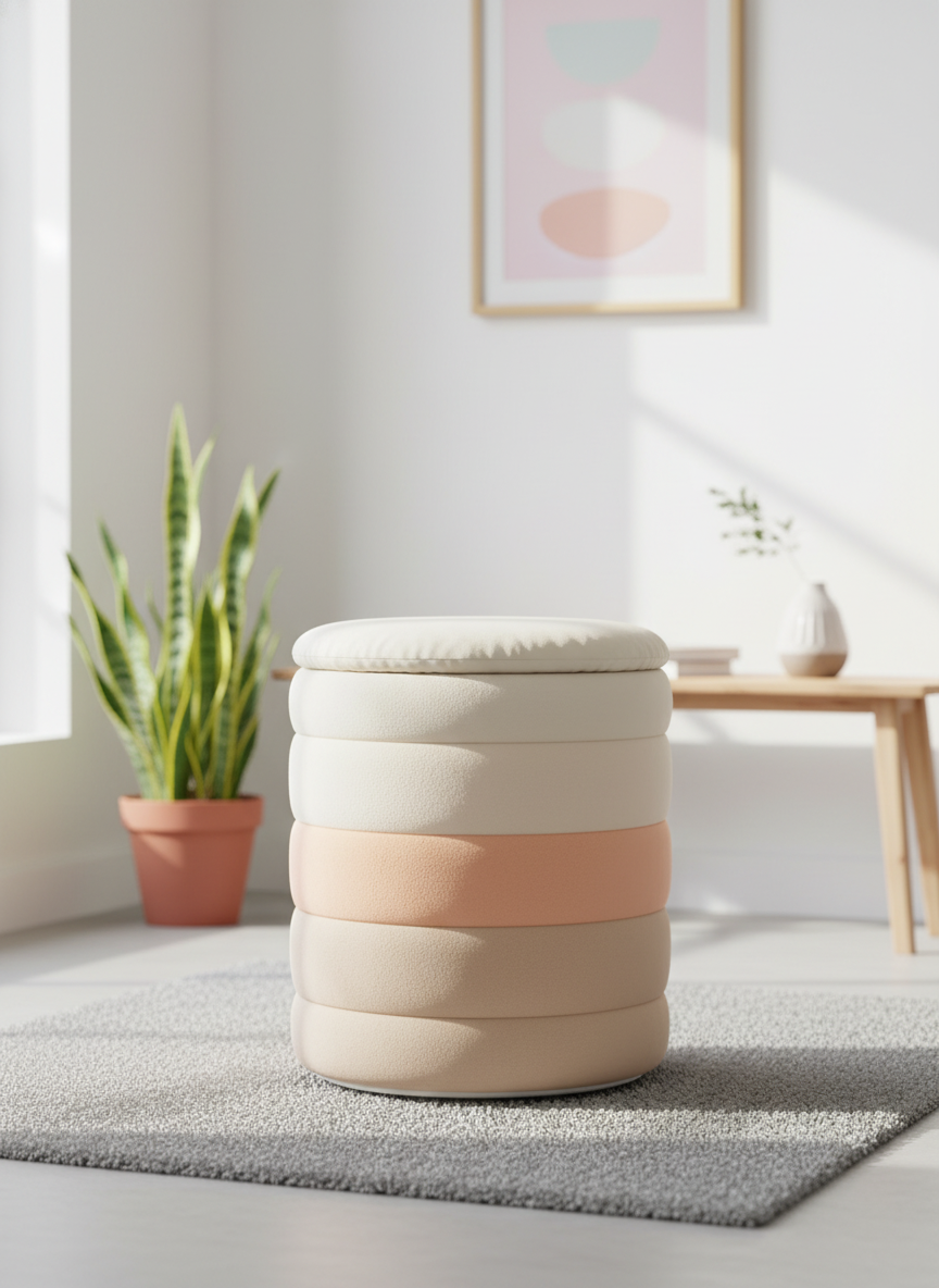 Versatile Laundry Bag and Cushioned Chair